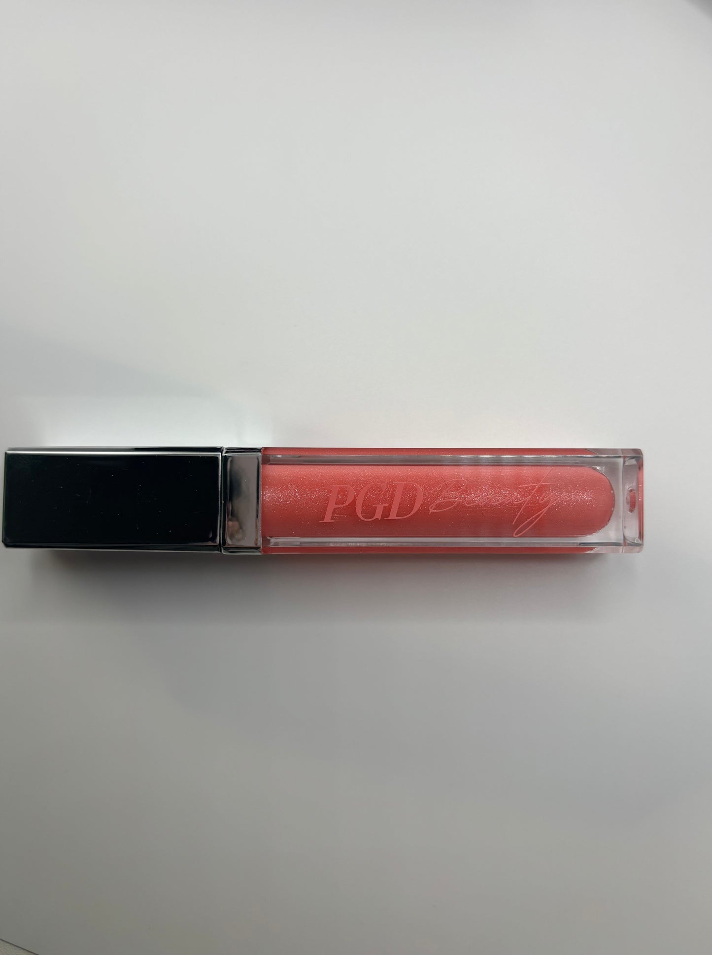 pink glitter lip gloss